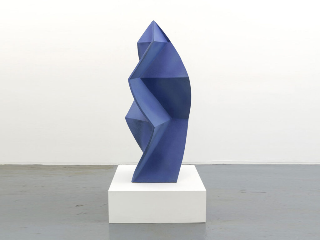 Folded Spear, Cobalt, 2015