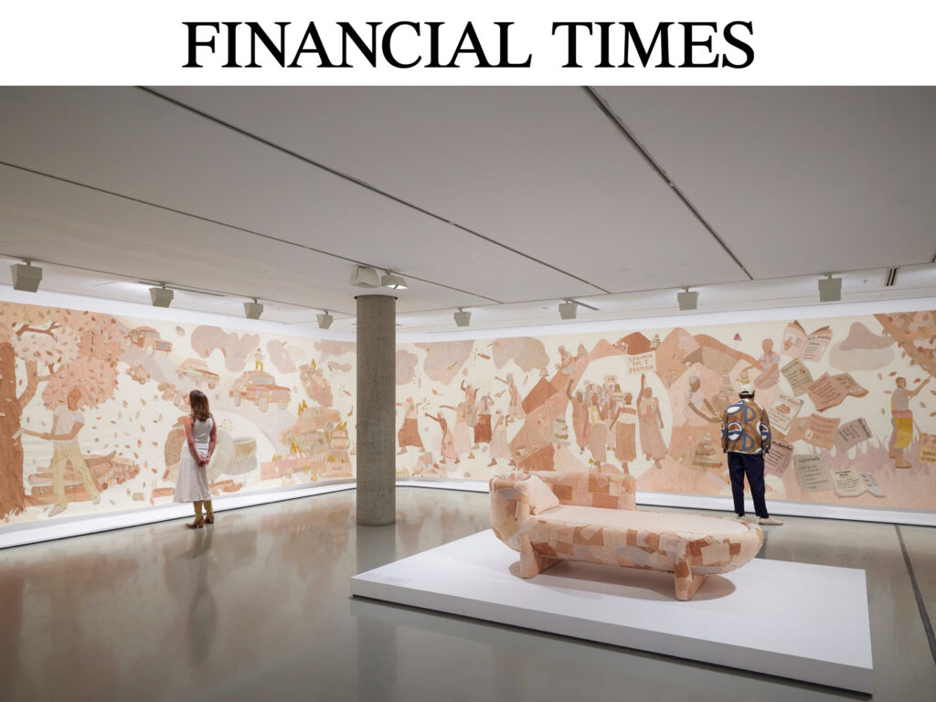 Designer Fernando Laposse’s marquetry with a message