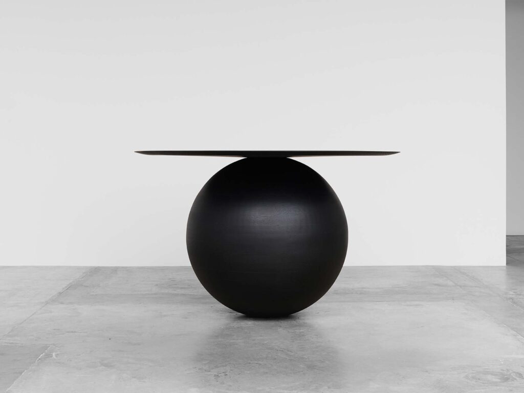 Two Circles (Studio Table), 2025