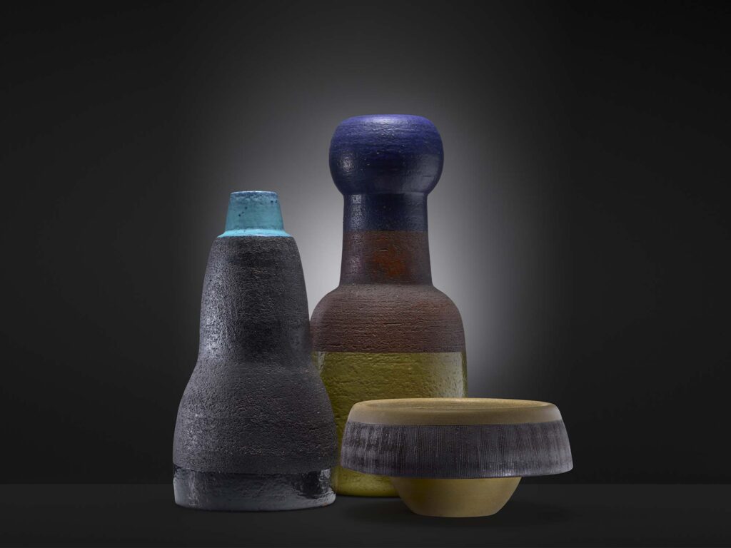 Lava vases, 1955-1957